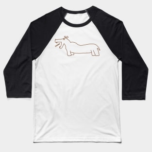 CHOMP Hippo Baseball T-Shirt